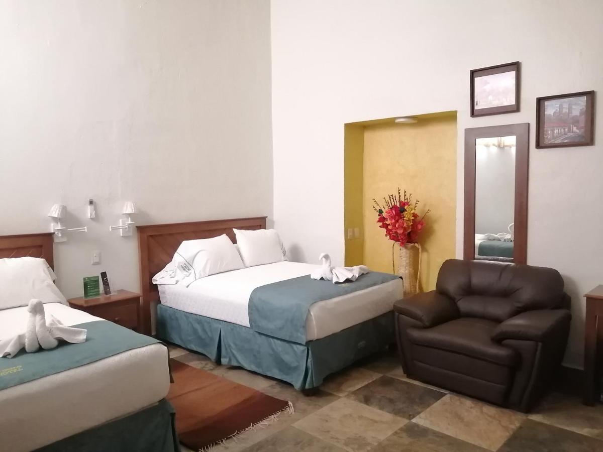 Casa Esmeralda Hotel Oaxaca Dış mekan fotoğraf