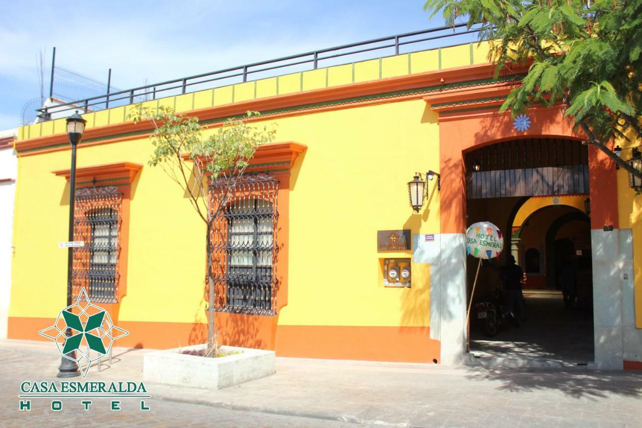 Casa Esmeralda Hotel Oaxaca Dış mekan fotoğraf