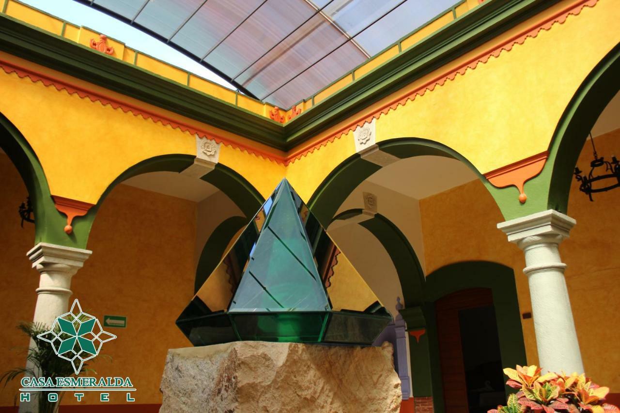 Casa Esmeralda Hotel Oaxaca Dış mekan fotoğraf