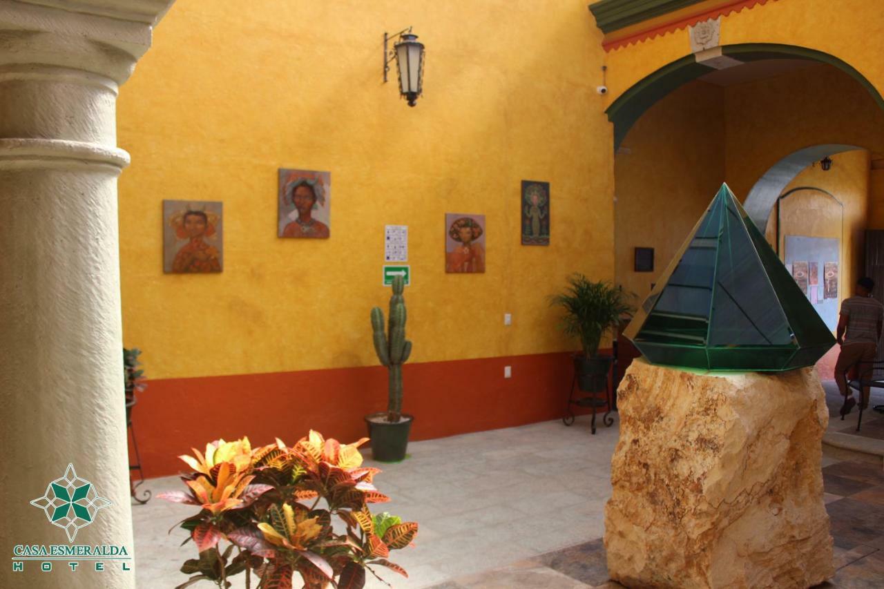 Casa Esmeralda Hotel Oaxaca Dış mekan fotoğraf