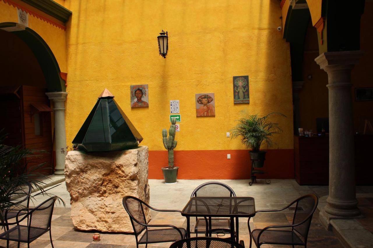 Casa Esmeralda Hotel Oaxaca Dış mekan fotoğraf